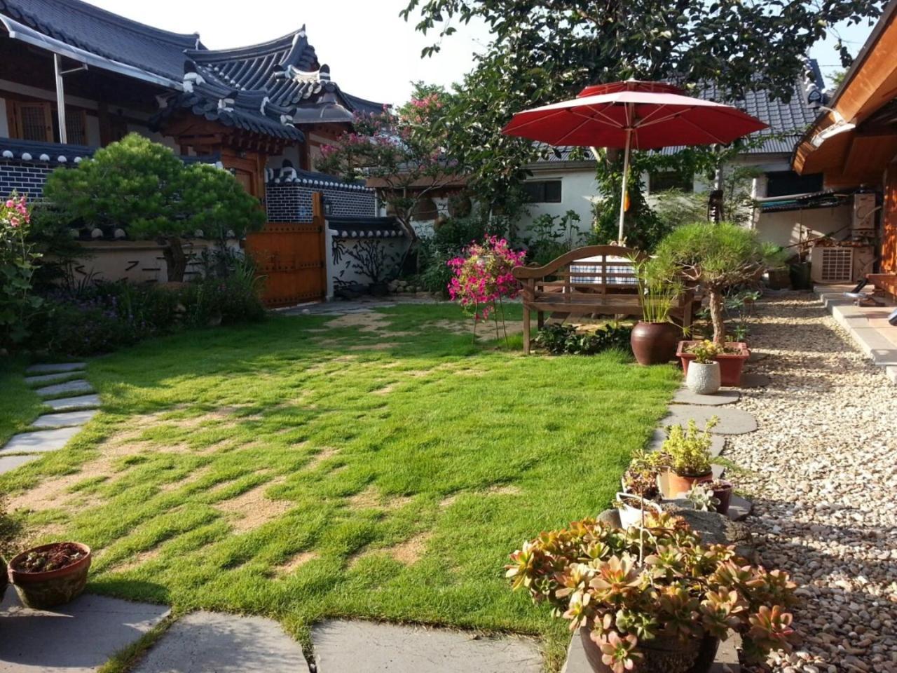 Hanok Madang Villa Jeonju Exterior photo