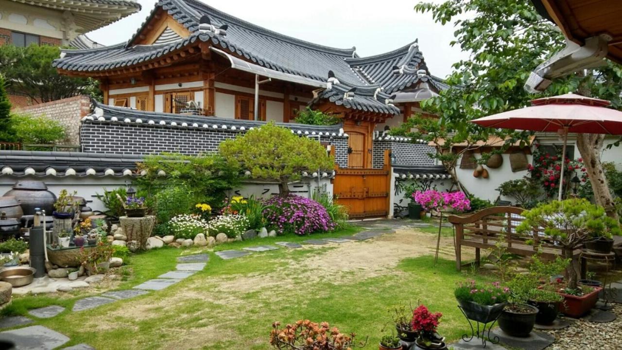 Hanok Madang Villa Jeonju Exterior photo